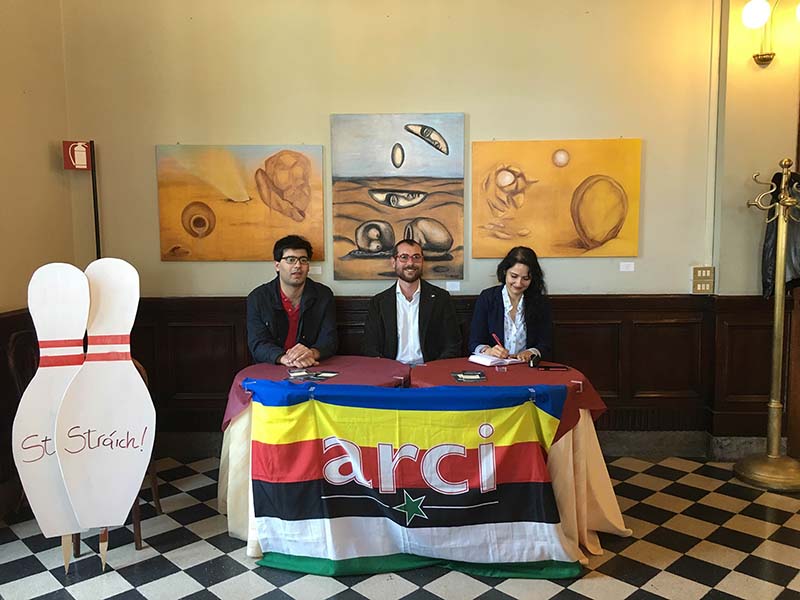 Conferenza stampa progetto rigualificazione ex bowling