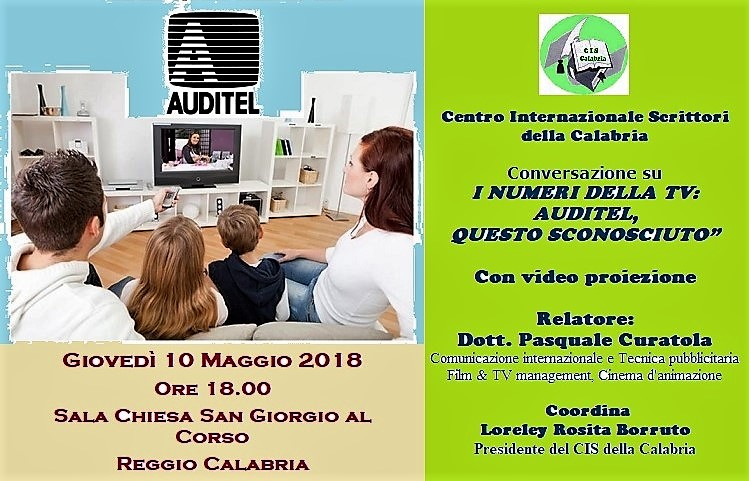 Foto manifesto   Auditel questo sconosciuto