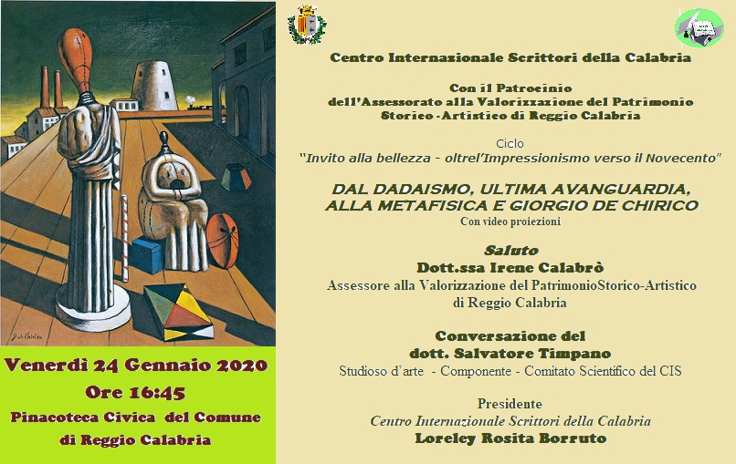 Foto manifesto   Dal Dadaismo alla metafisica e Giorgio De Chiricojpg