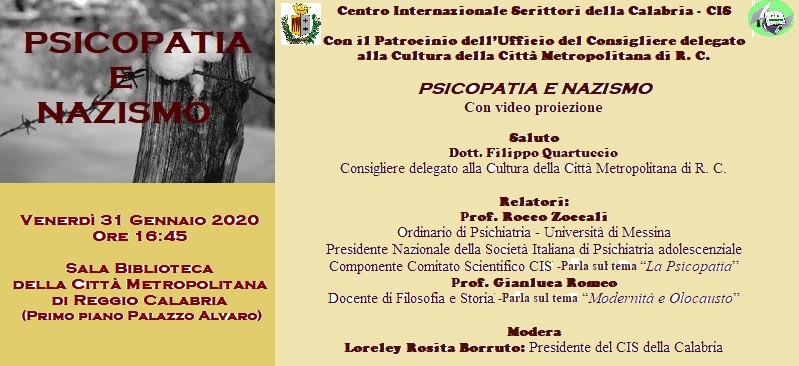 Foto manifesto   Psicopatia e nazismo