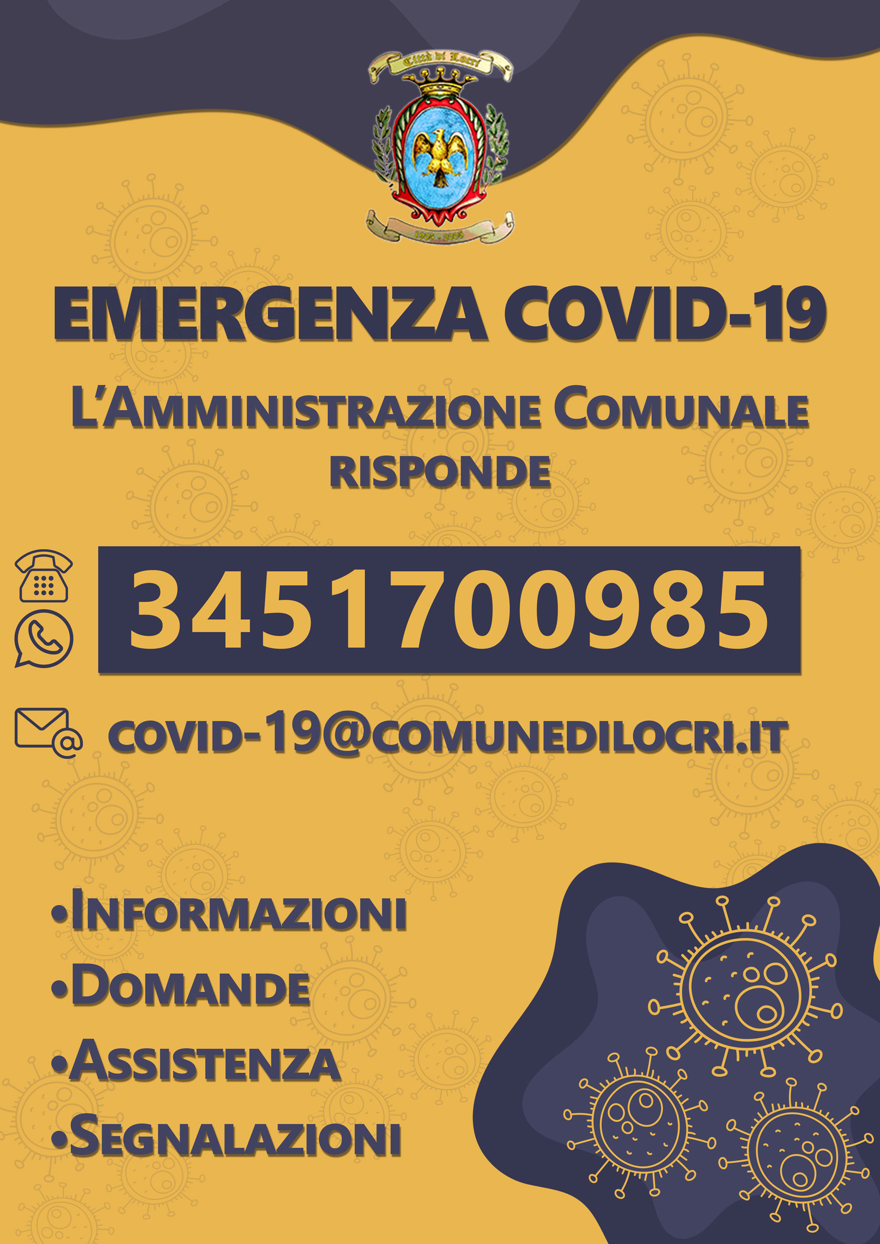 locandina covid emergenze