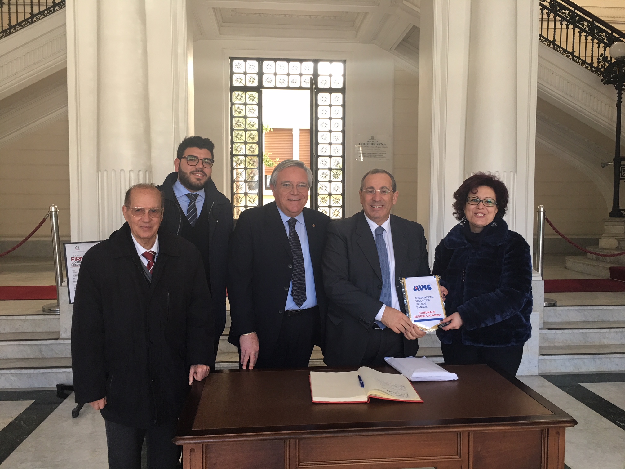 Avis RC da sx Parrino Nisticò M. Nisticò D. Di Bari Calipari