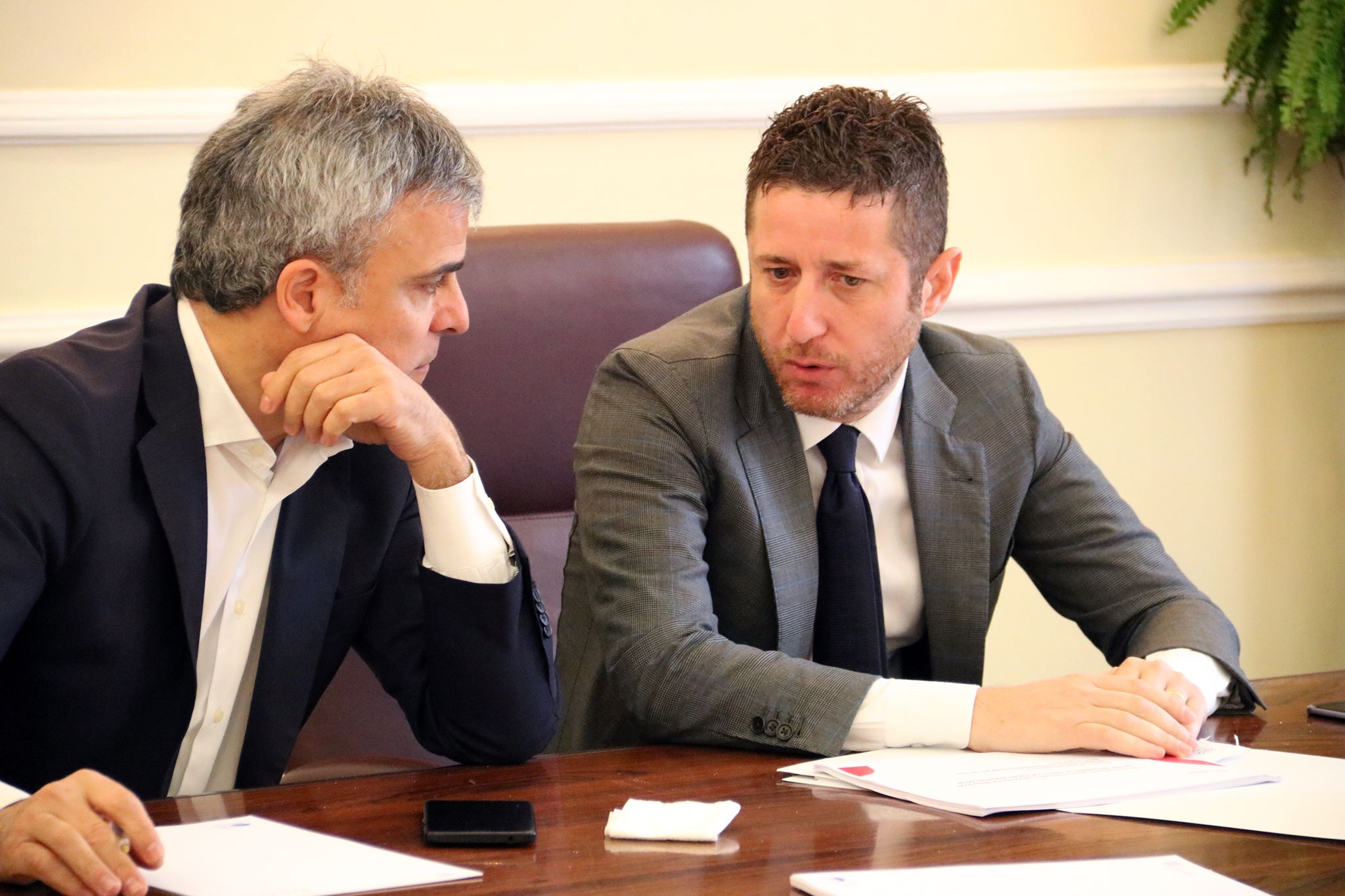 da sx i presidenti Mazzuca e Rossi