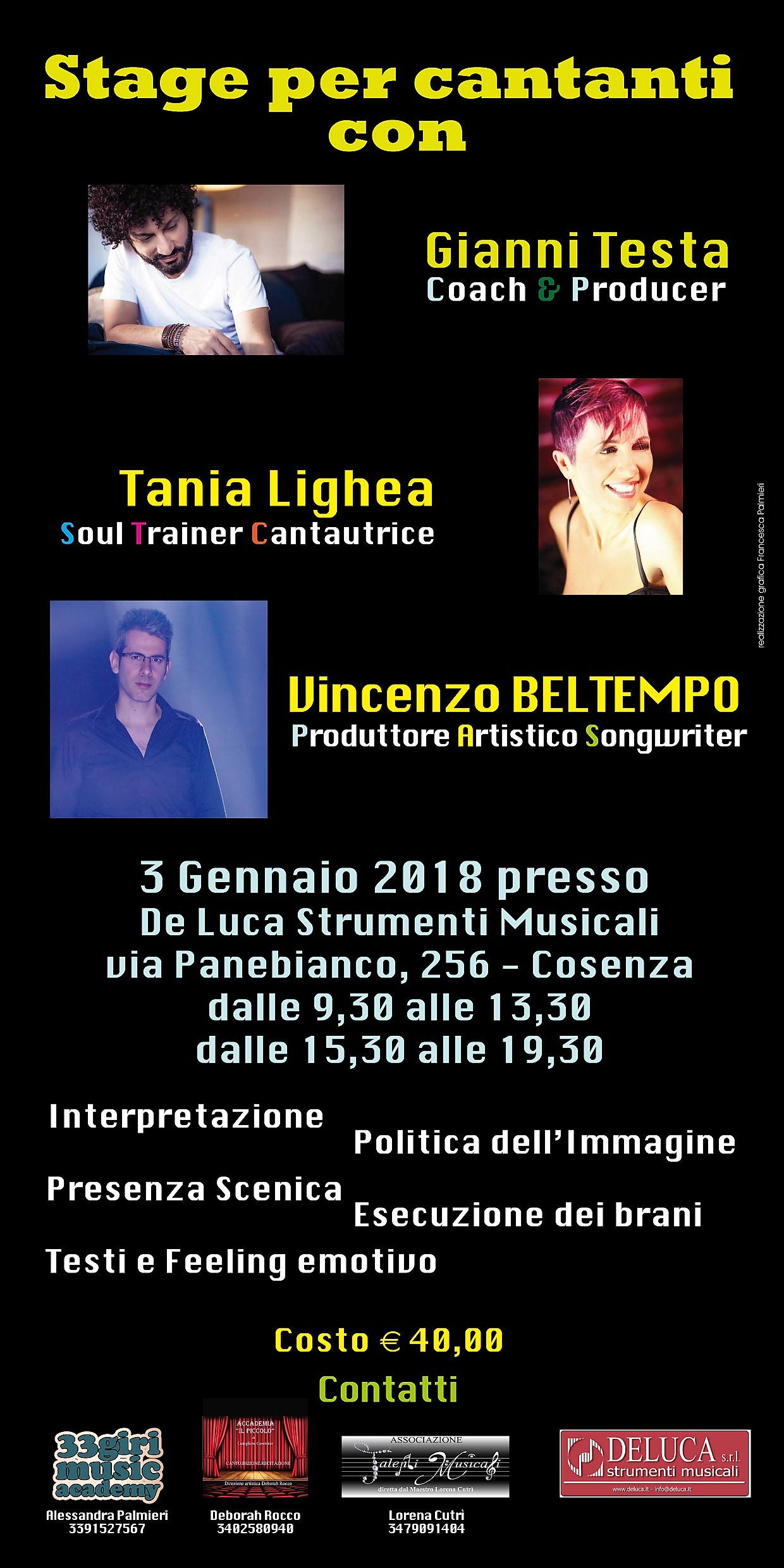 locandina stage con Lighea