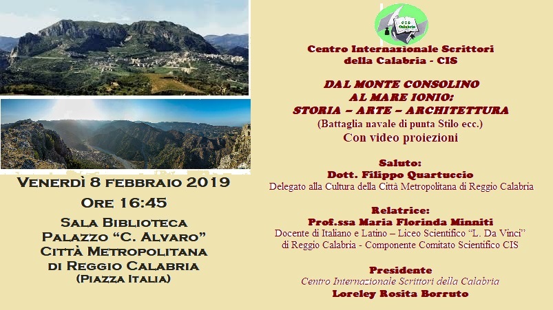 Foto manifesto   Dal Monte Consolino al mare Ionio   storia arte cultura  