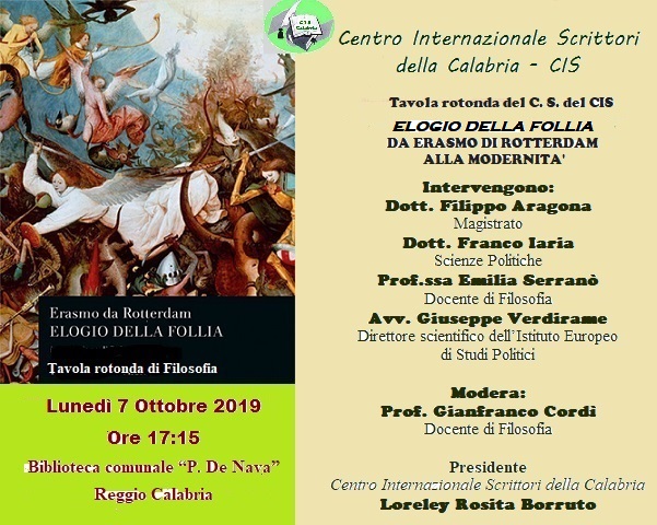 Foto manifesto   Elogio della follia da Erasmo di Rotterdam alla modernitÃ