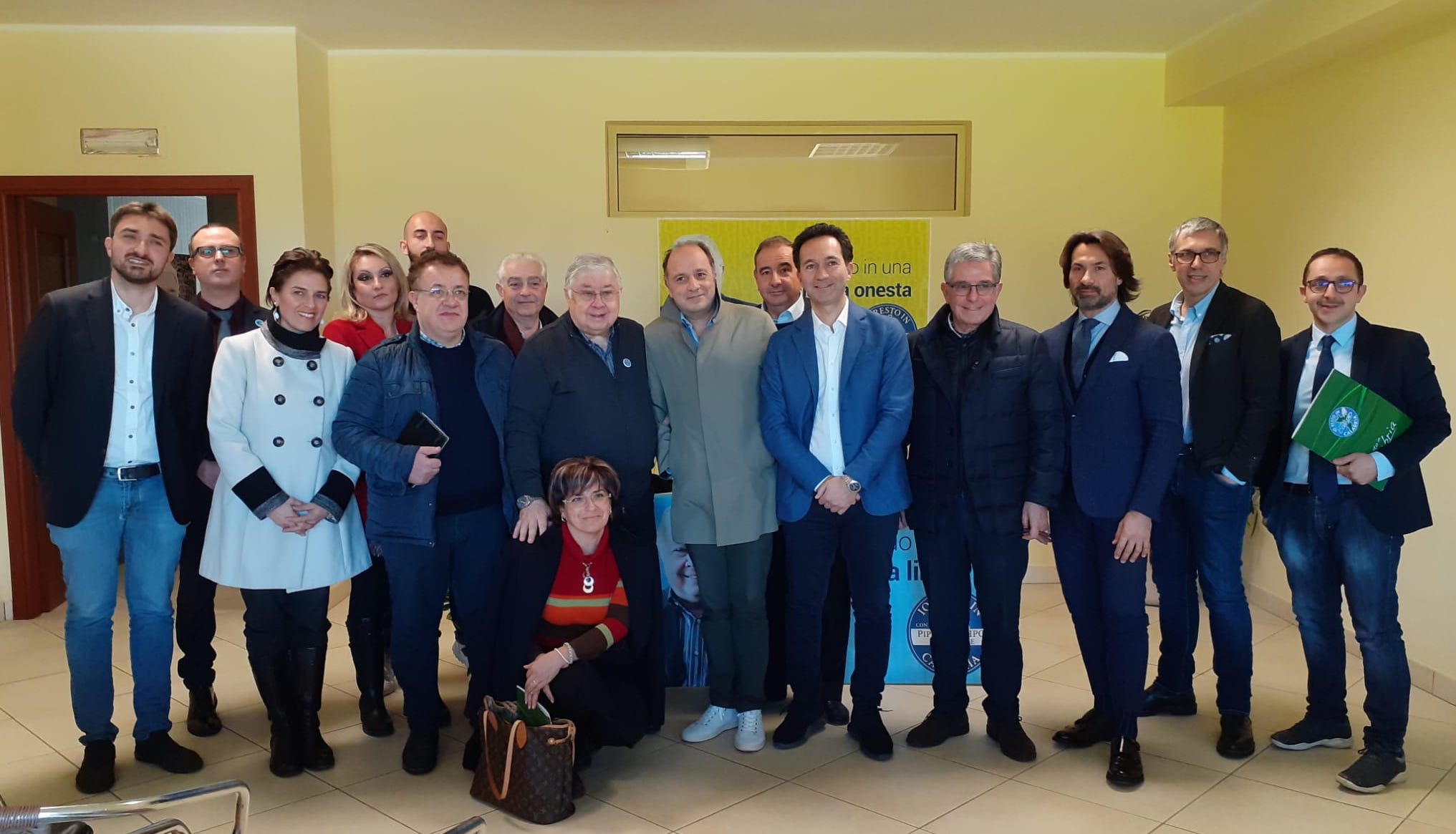 candidati  Io resto in Calabria  con Pippo Callipo